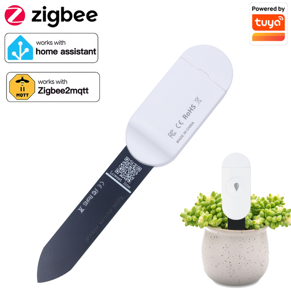 Smart Home News - Tuya Zigbee 温度湿度水分検出器スマート土壌テスター水分センサー電話アプリリアルタイムモニター家庭菜園用