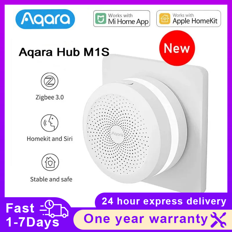 Smart Home Xiaomi Hub 2 - Aqara スマートハブ M1S ゲートウェイワイヤレス Zigbee Wifi