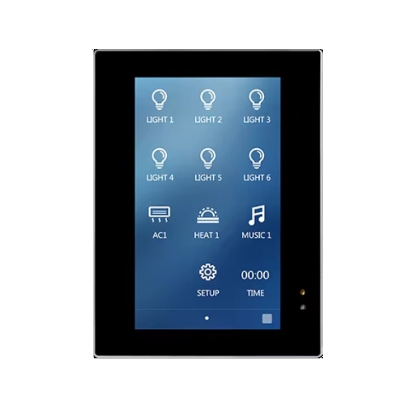 Smart Home Knx System - プラスチック素材4.3インチ自動環境に優しいタッチスクリーンスマートスイッチモジュールKNXスマートホームシステム