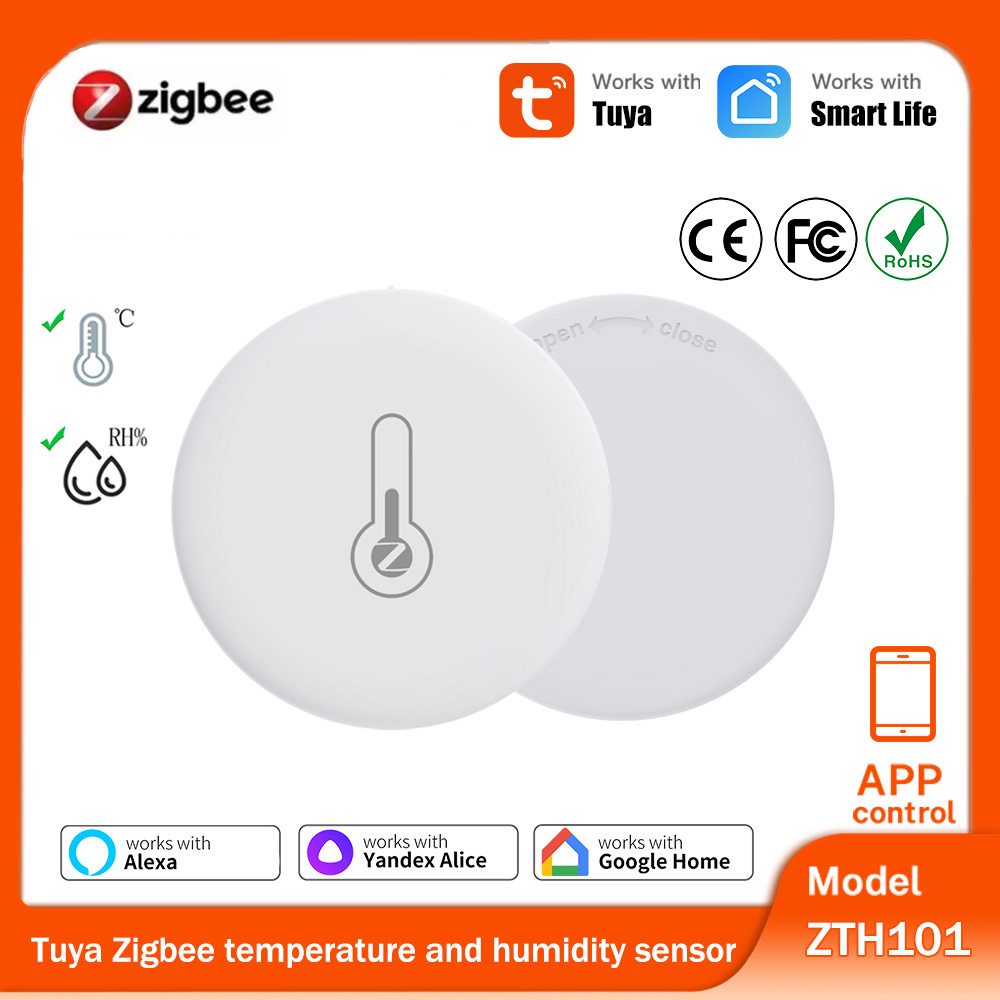 Zigbee Gateway - Tuya Zigbee 温度湿度センサーが必要です Tuya Zigbee ゲートウェイ