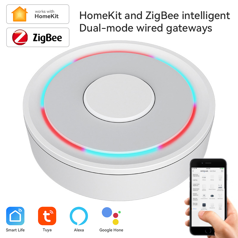 Smart Home Demo Kit - Tuya ZigBee スマート ゲートウェイ ホームキット 有線ワイヤレス