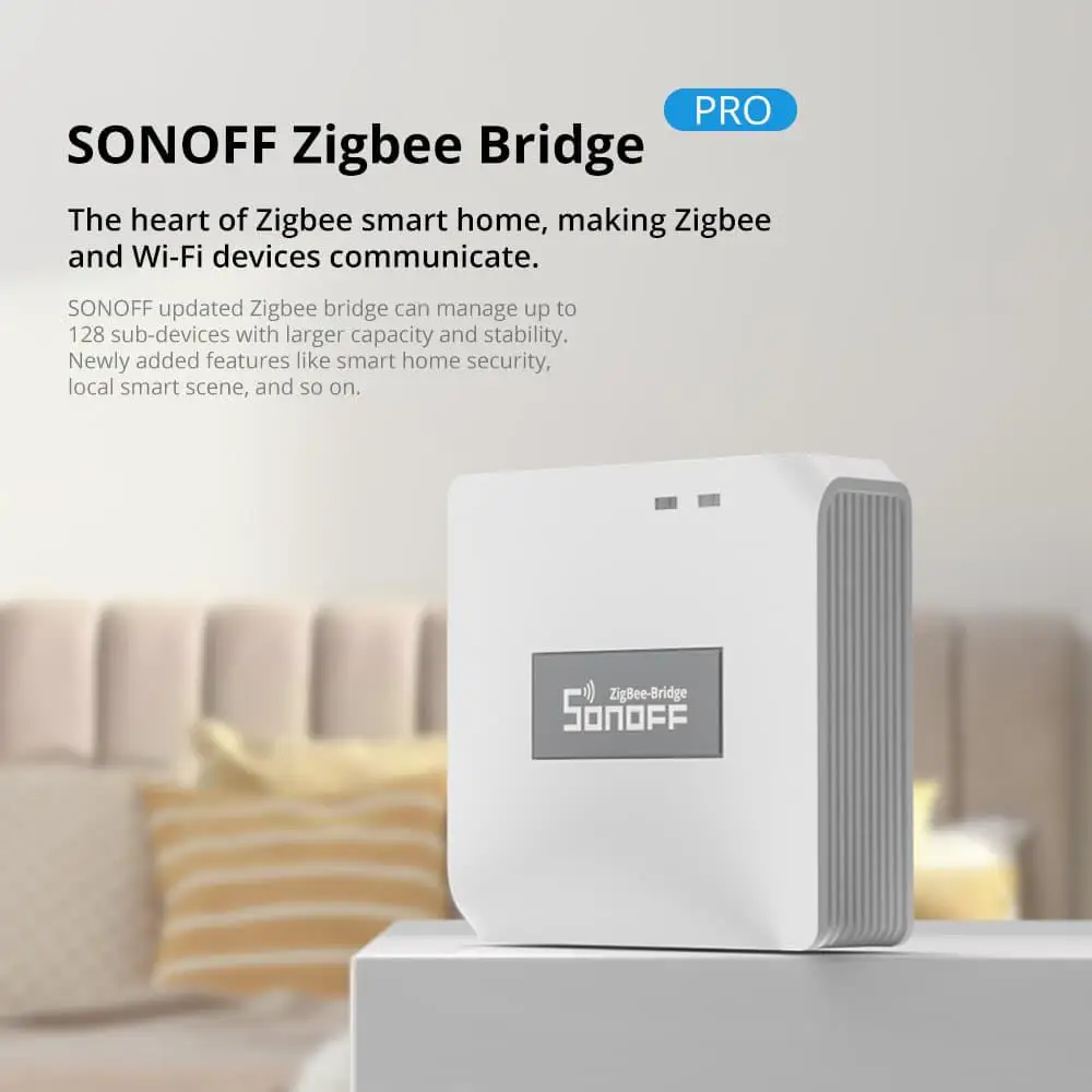 Sonoff-zigbeeブリッジプロスマートゲートウェイ、 - Smart Home Xiaomi Hub のレビューと価格