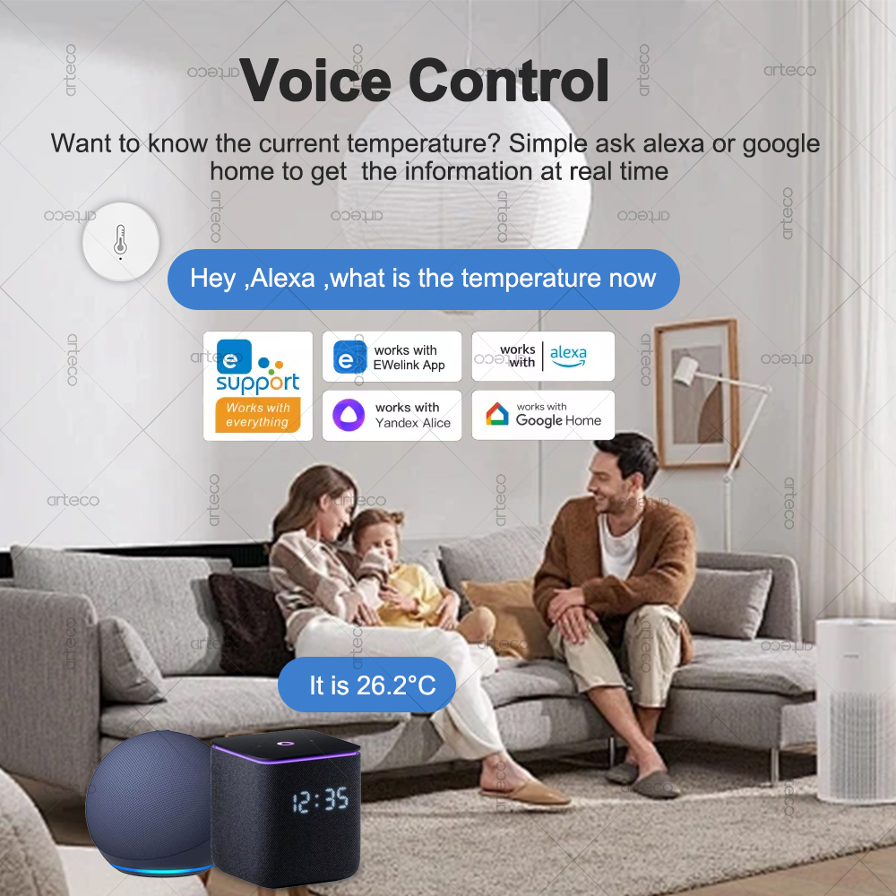 Zigbee 温度と湿度センサースマートホーム温度計湿度計ア - Smart Home News のレビューと価格