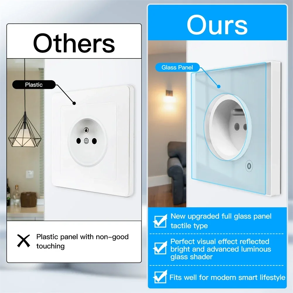 Moes ZigBee 壁ソケット WIFI スマート ガラ - Smart Home News のレビューと価格