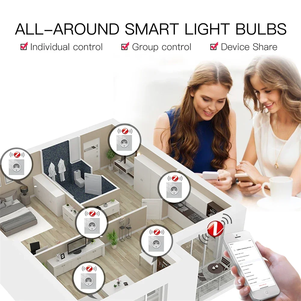Moes ZigBee 壁ソケット WIFI スマート ガラ - Smart Home News のレビューと価格