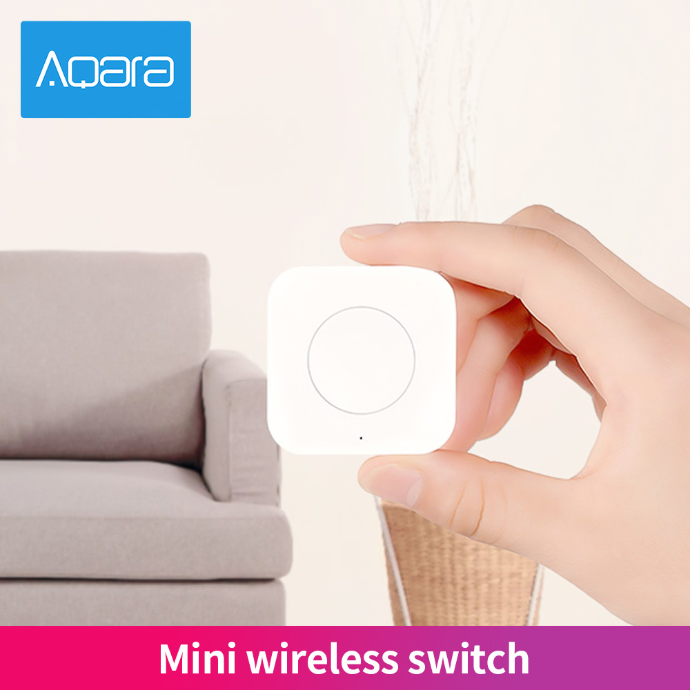 Aqara-スマートホームセンサー,ワイヤレスミニスイッチ, - Smart Home Xiaomi Hub のレビューと価格