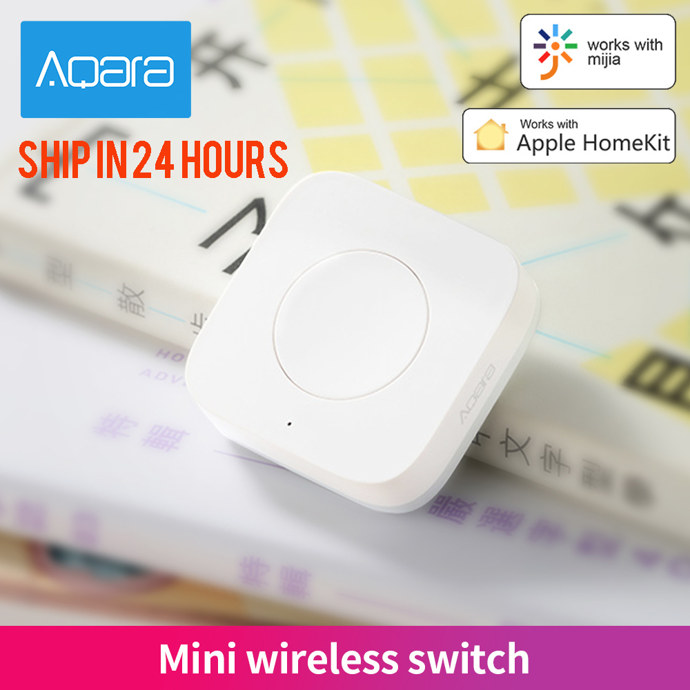 Aqara-スマートホームセンサー,ワイヤレスミニスイッチ, - Smart Home Xiaomi Hub のレビューと価格