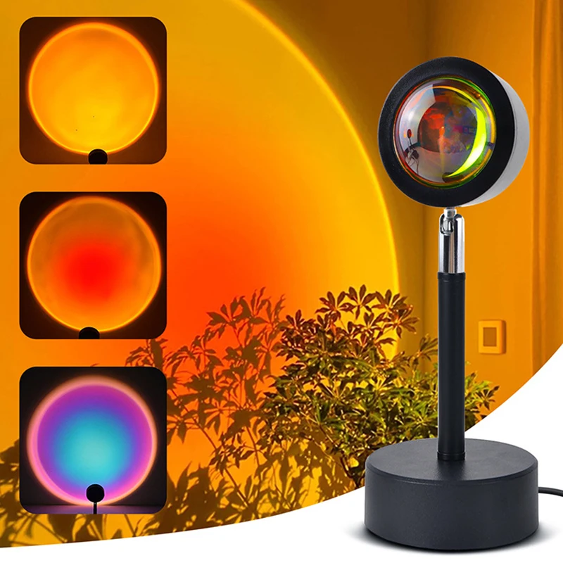 スマートLEDサンセットランプ,カラフルな変更ランプ,Blu - Smart Home Solution のレビューと価格