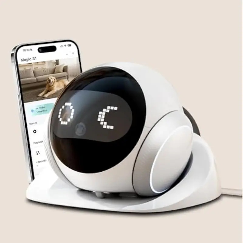 自動充電ドック付き可動式室内ペットロボットカメラ、スマートア - Smart Home Solution のレビューと価格
