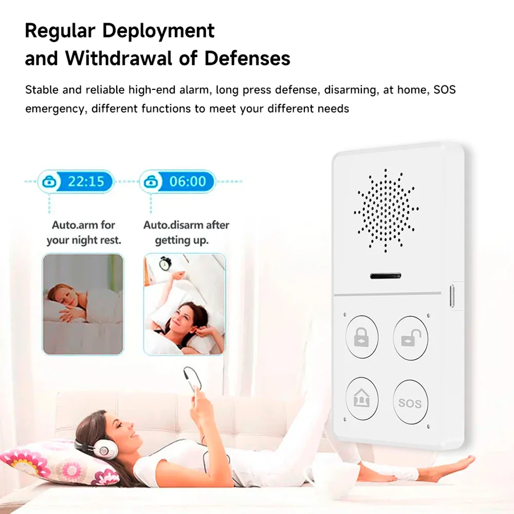 Tuya-ワイヤレスホームアラームシステム,防犯,スマートラ - Smart Home Demo Kit のレビューと価格