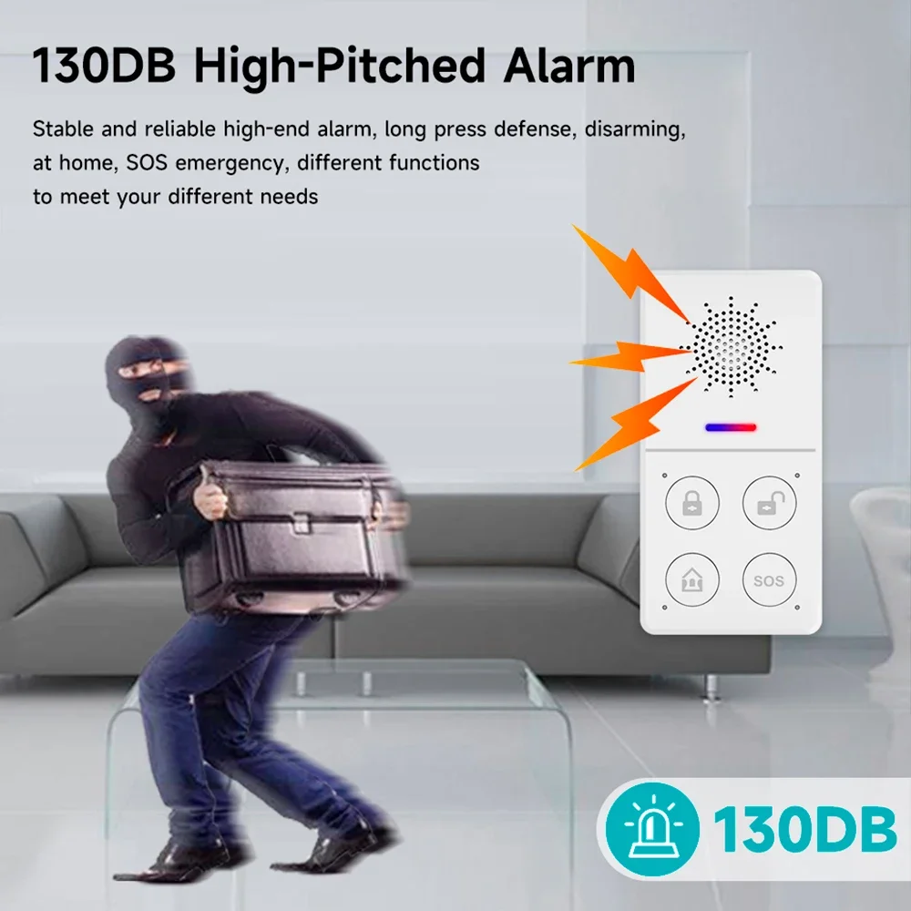 Tuya-ワイヤレスホームアラームシステム,防犯,スマートラ - Smart Home Demo Kit のレビューと価格