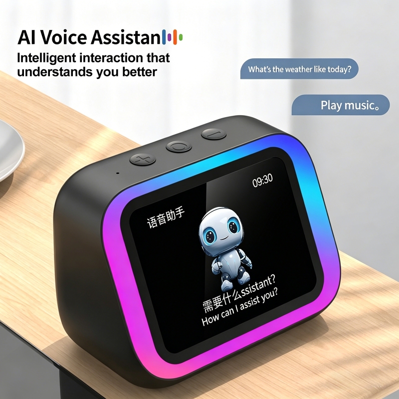 AI音声アシスタント Bluetoothスピーカー RGBカ - Smart Home Voice Assistant のレビューと価格