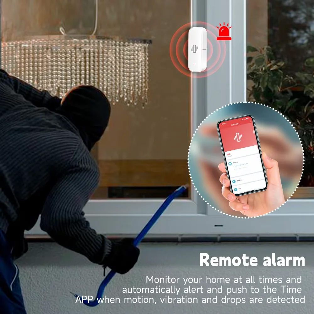スマート ZigBee 振動センサー アプリ モニター ホー - Smart Home News のレビューと価格