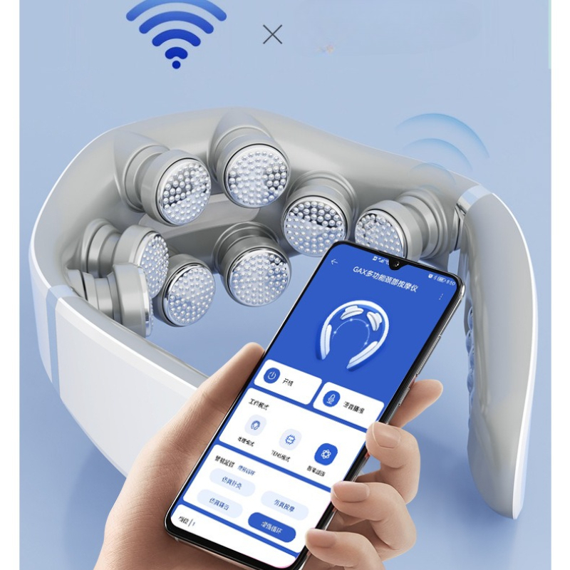 低周波パルスネックマッサージャー、スマート電動頸椎マッサージ - Smart Home Simulation のレビューと価格