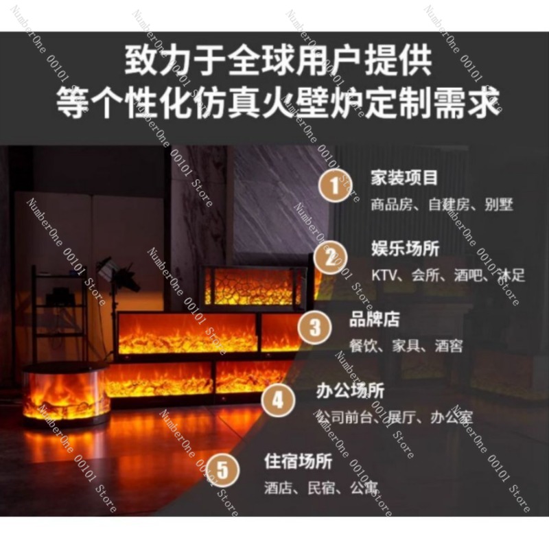 シミュレートされた炎を備えたスマートアトマイズ暖炉、家の装飾 - Smart Home Simulation のレビューと価格