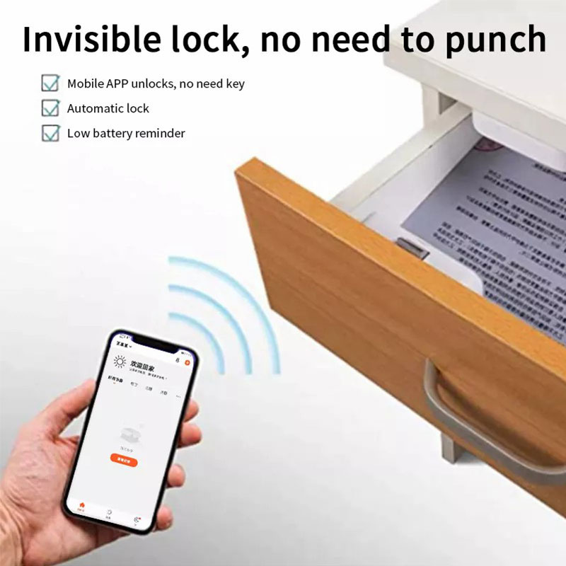 Tuya スマートホームファイルキャビネットロックワイヤレス - Smart Home Furniture のレビューと価格
