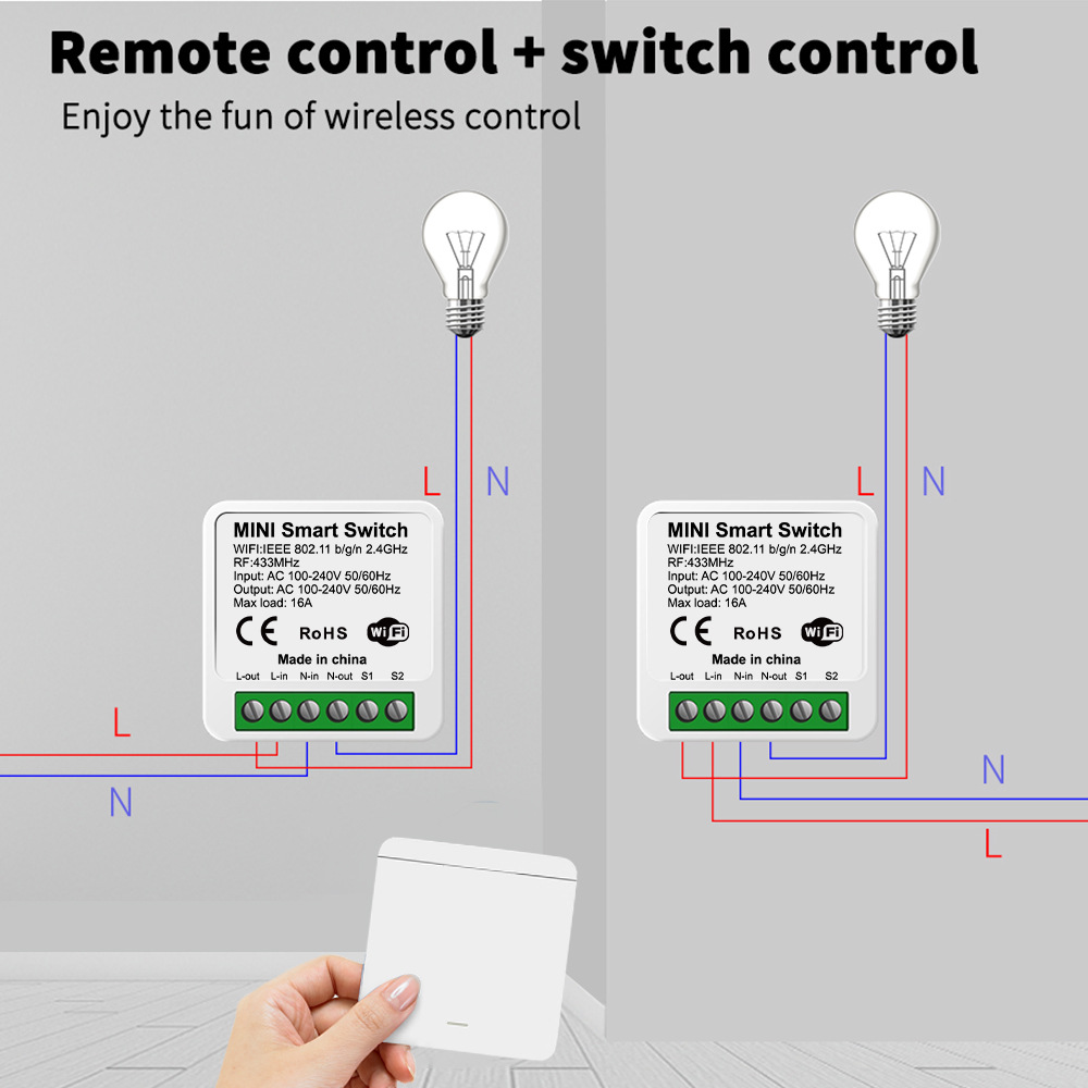 Tuya WiFiスマートライトスイッチ スマートホーム ワ - Smart Home Solution のレビューと価格