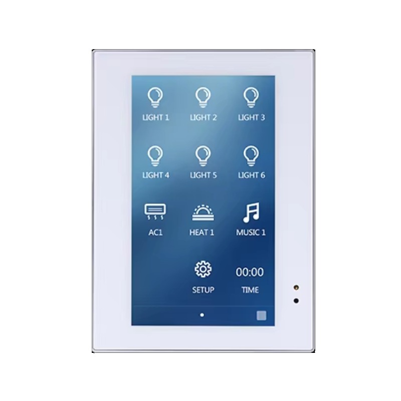プラスチック素材4.3インチ自動環境に優しいタッチスクリーン - Smart Home Knx System のレビューと価格