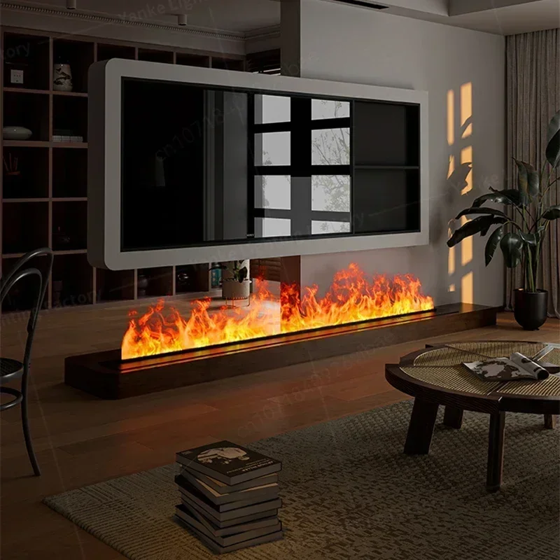 スマート3D噴霧式暖炉LEDスチームフレームリモコンAPPシ - Smart Home Simulation のレビューと価格