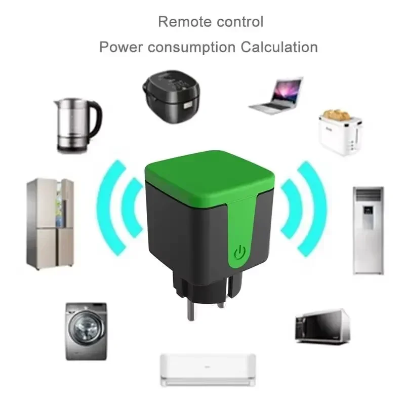 Tuya EU 16A WiFiスマート防水ソケット屋外用ソ - Smart Home Voice Assistant のレビューと価格