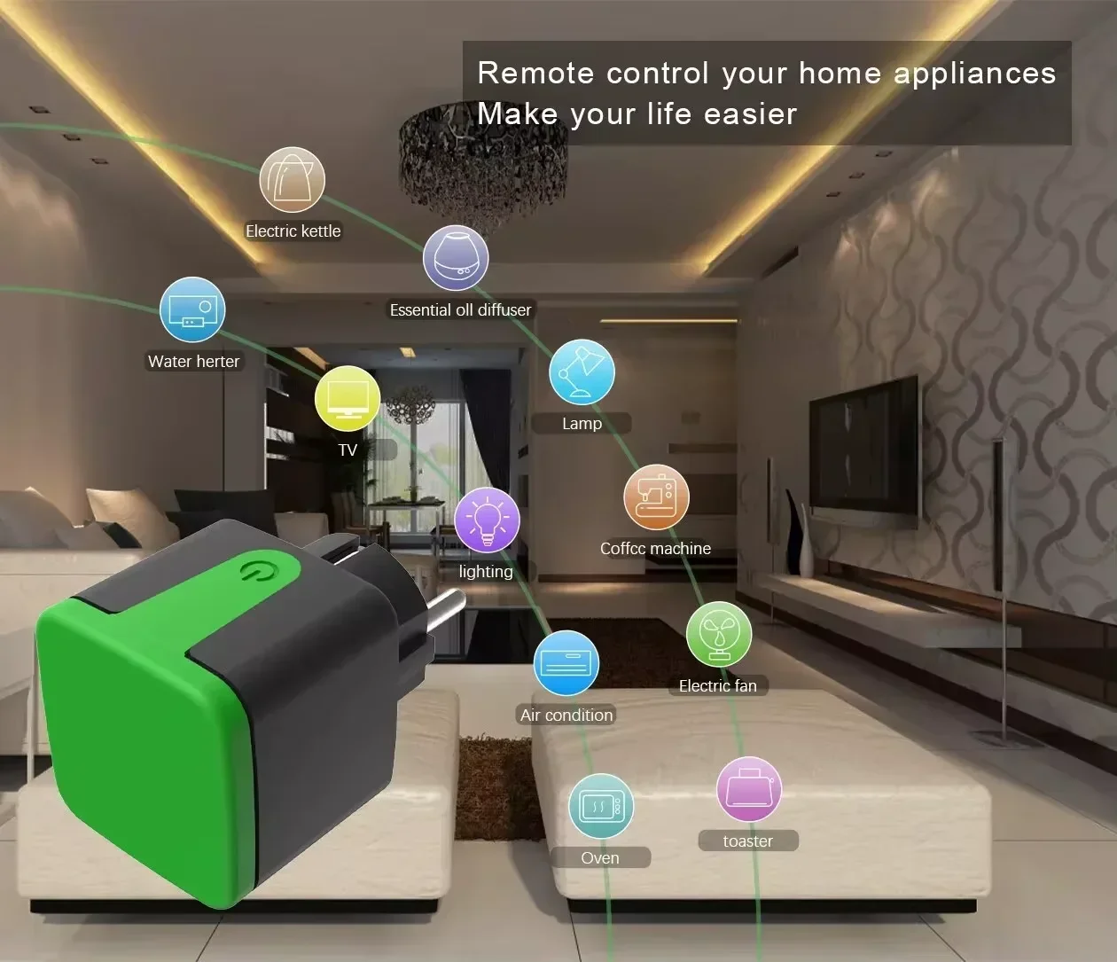 Tuya EU 16A WiFiスマート防水ソケット屋外用ソ - Smart Home Voice Assistant のレビューと価格