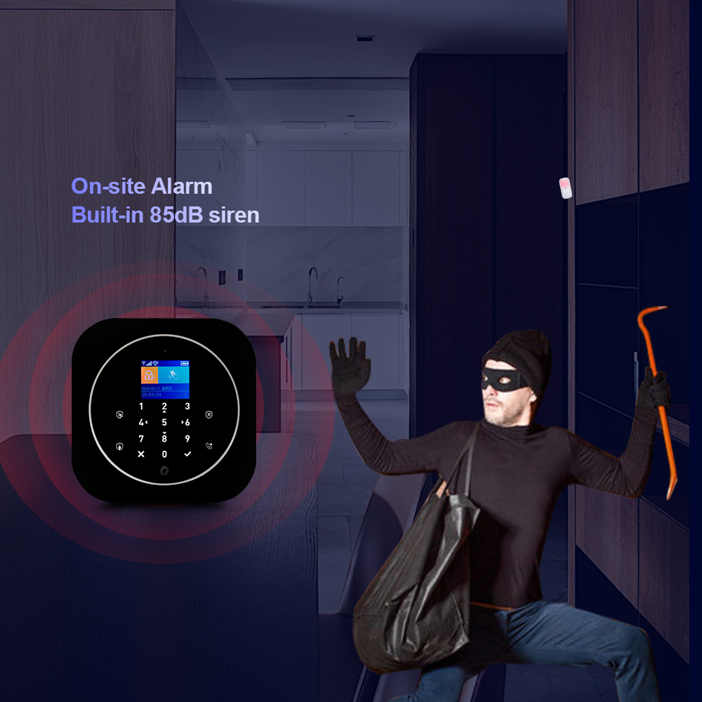 KERUI G12 ワイヤレス Tuya ホーム警報システム - Smart Home Demo Kit のレビューと価格