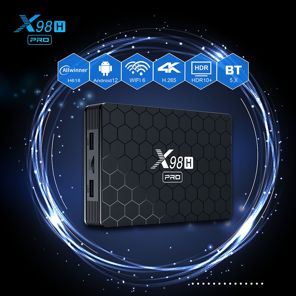 X98H Pro スマート TV ボックス 6K 2.4&5 - Smart Home News のレビューと価格