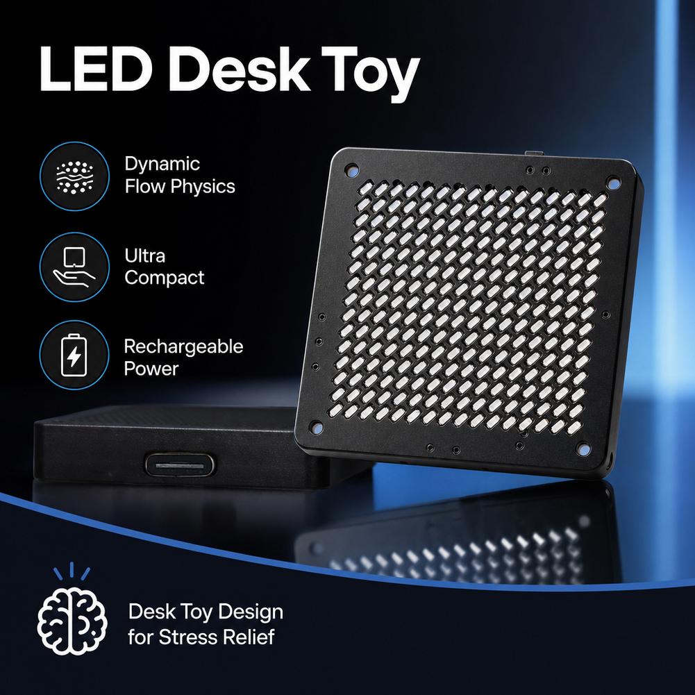LED流体シミュレーションデスクトイ、スマート重力センサー、 - Smart Home Simulation のレビューと価格