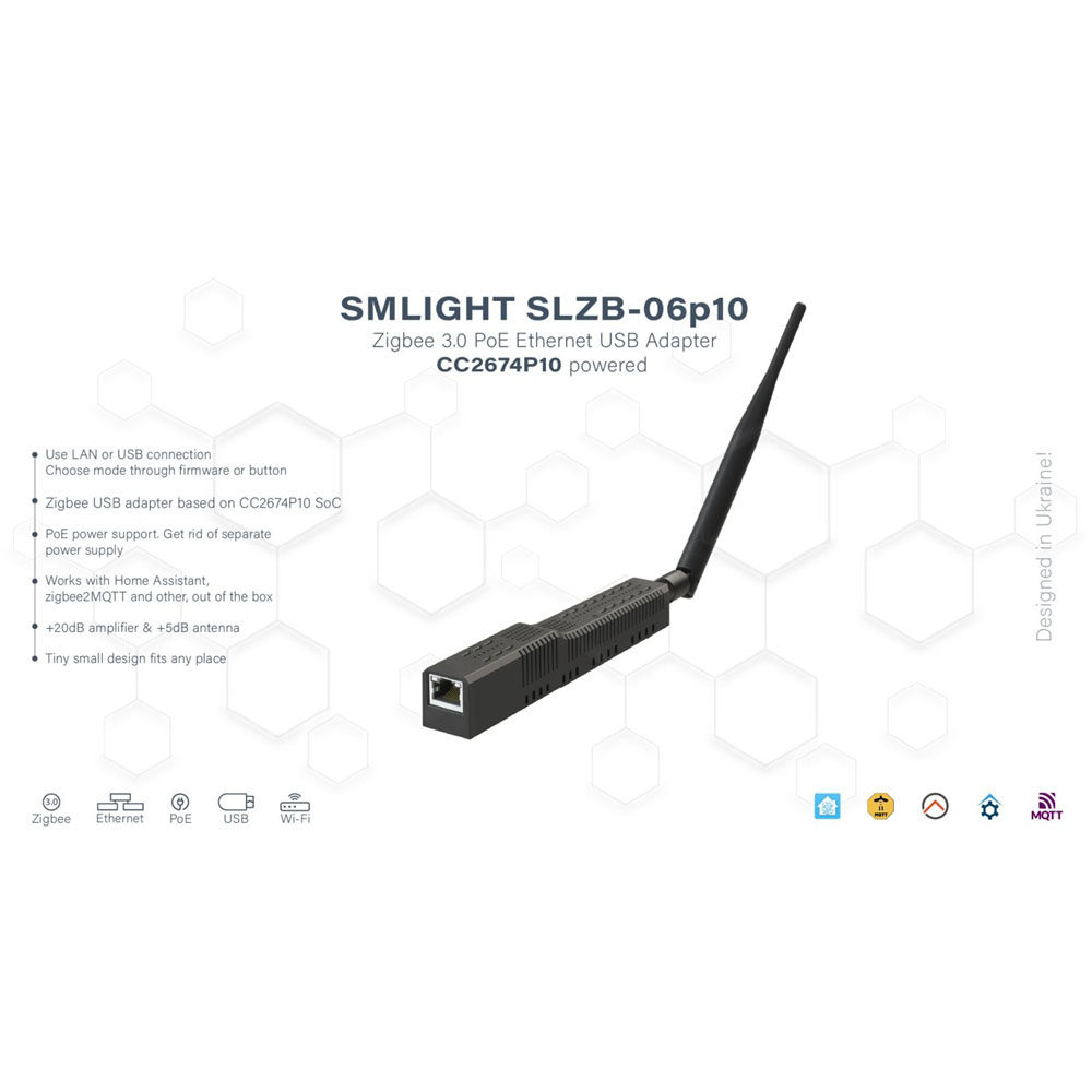 SMLIGHT SLZB-06P10 Zigbee 3.0  - Zigbee Gateway のレビューと価格