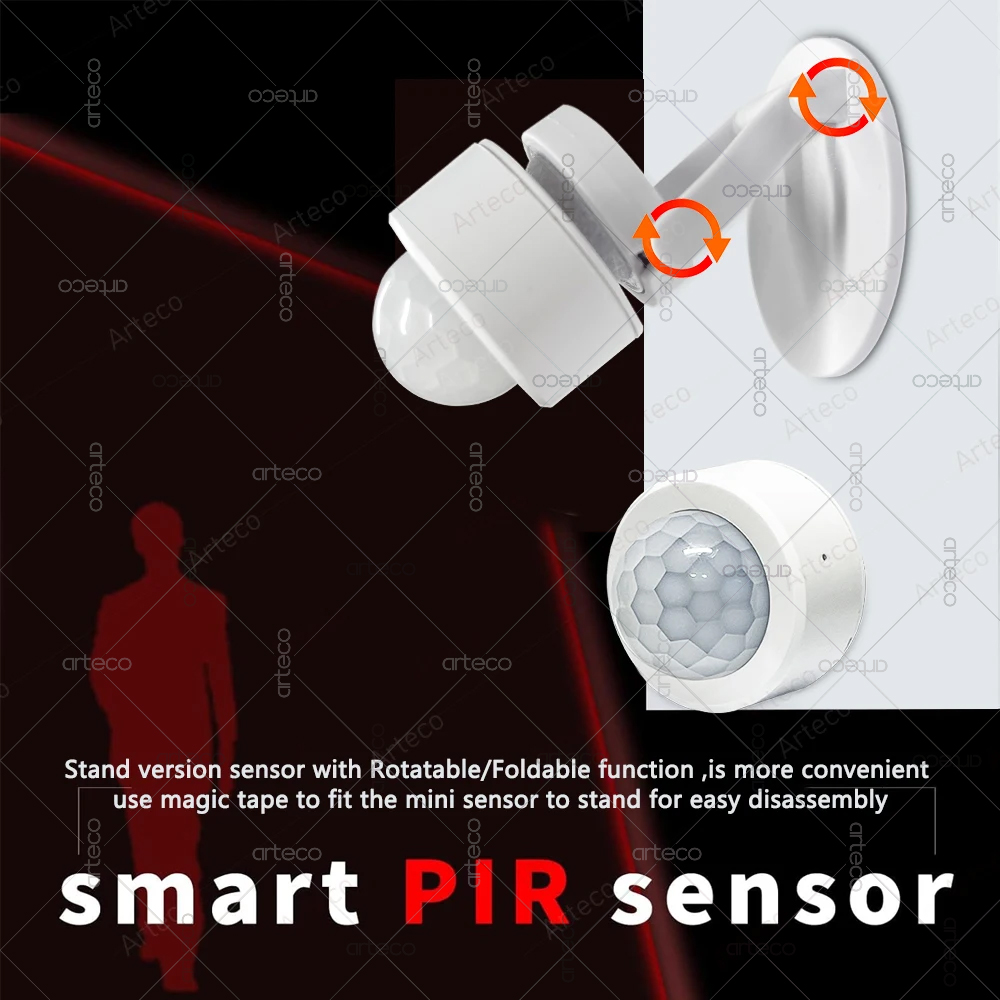 Zigbee 3.0 ミニ PIR モーションセンサー人体赤 - Zigbee Gateway のレビューと価格