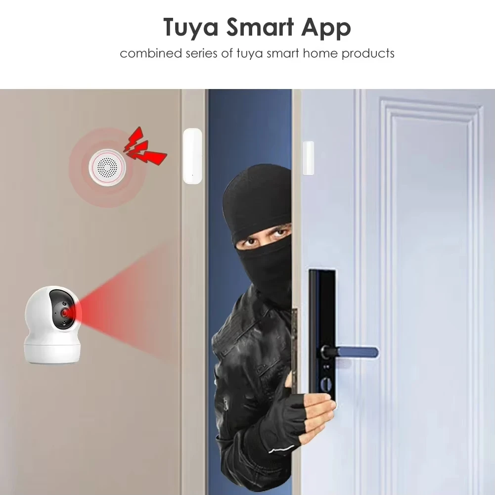 Tuya Zigbee/WiFi 磁気ドア/窓センサー 開閉 - Zigbee Gateway のレビューと価格