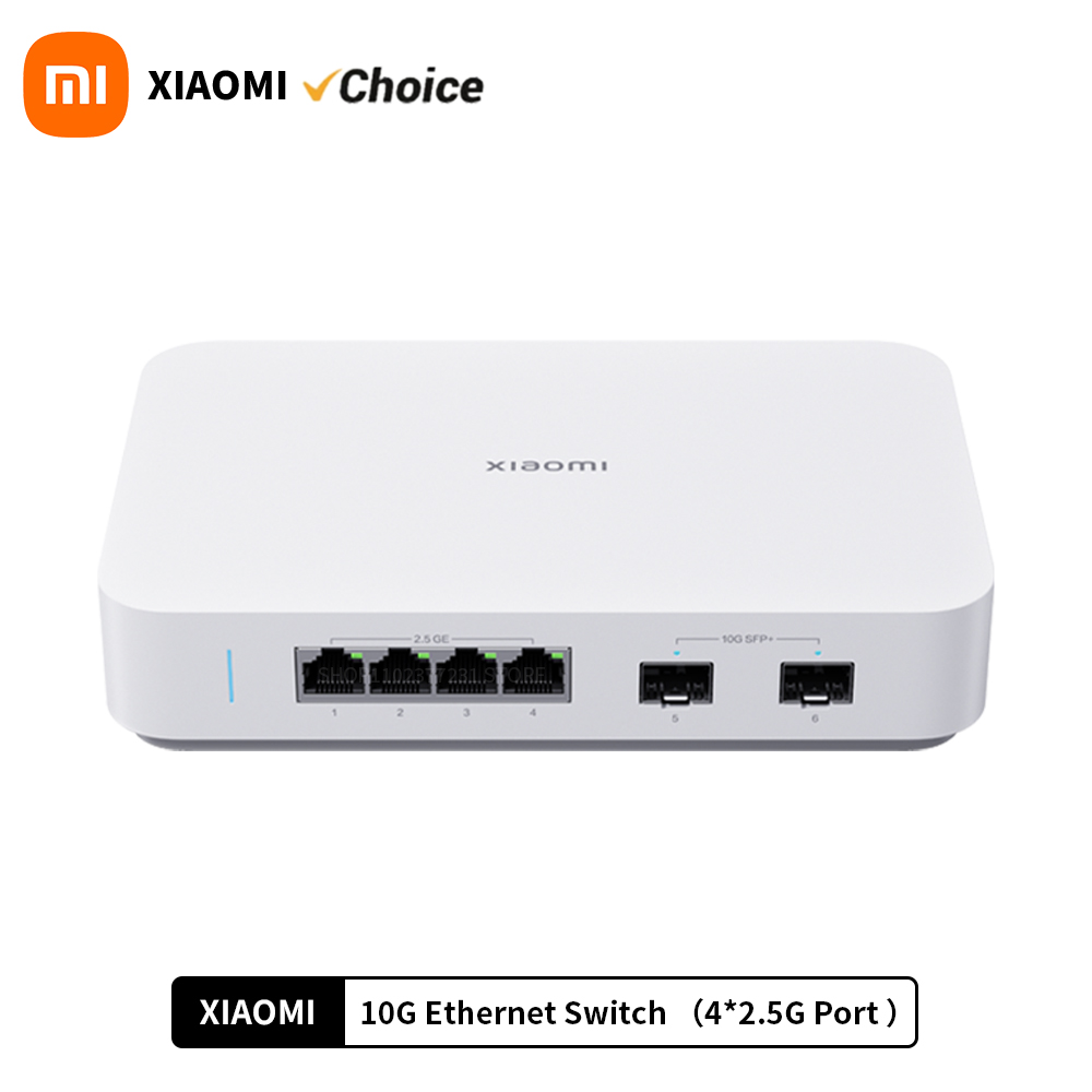 Xiaomi-mi 10gイーサネットスイッチ、ミニネットワ - Smart Home Xiaomi Hub 2 のレビューと価格