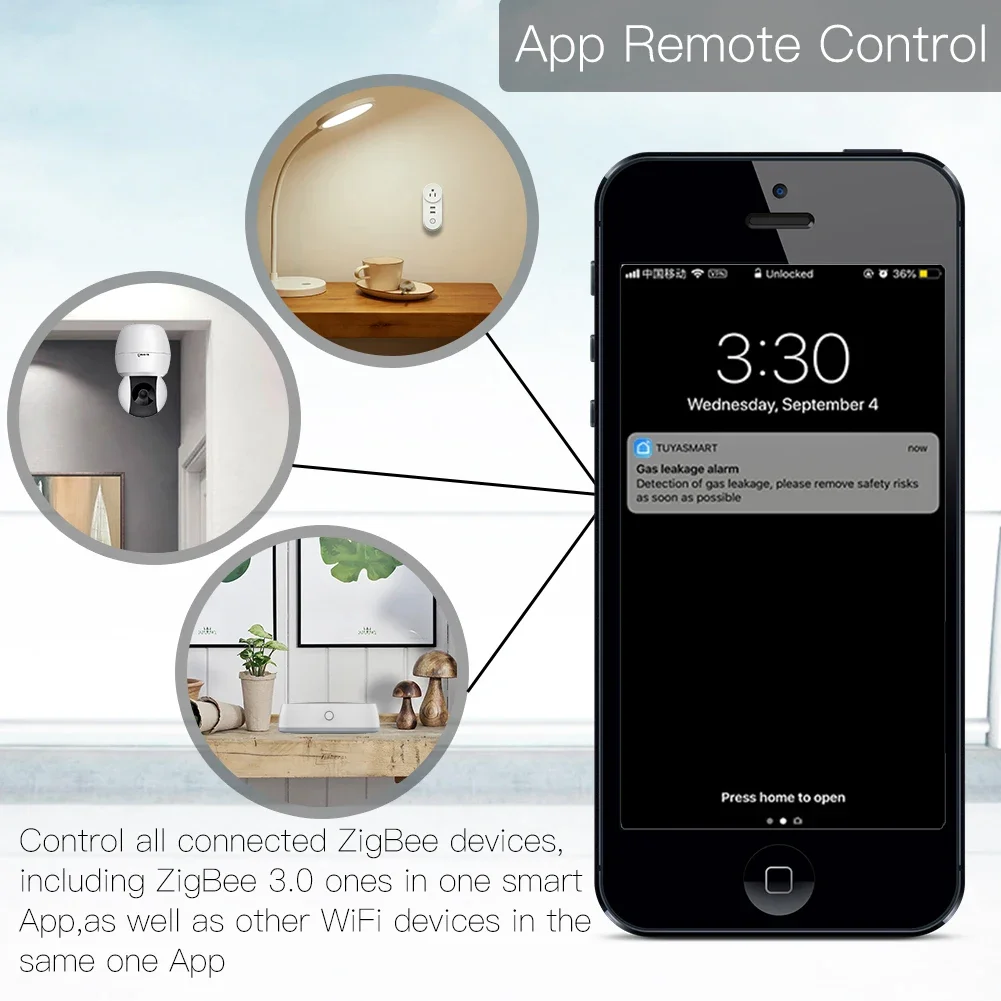 Tuya ZigBee 3.0 スマート ゲートウェイ ハブ - Zigbee Gateway のレビューと価格