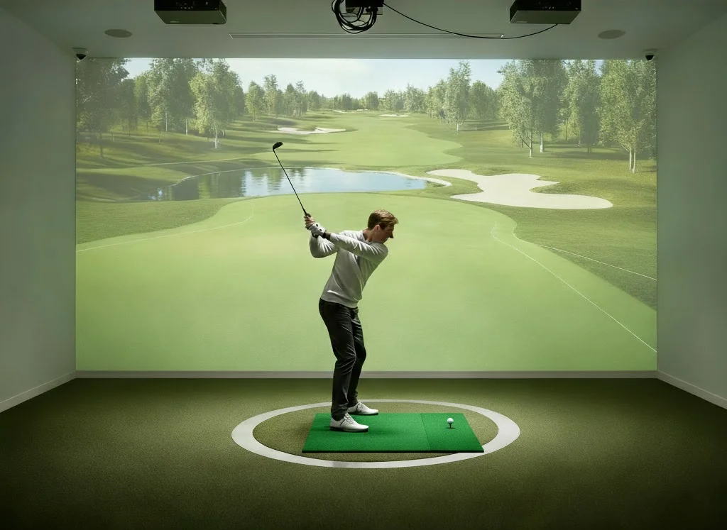 スマートAR没入型体験VRゴルフクラブ屋内ゴルフシミュレータ - Smart Home Simulation のレビューと価格